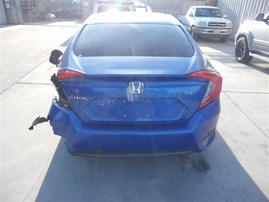2016 Honda Civic LX Blue Sedan 2.0L AT #A22430